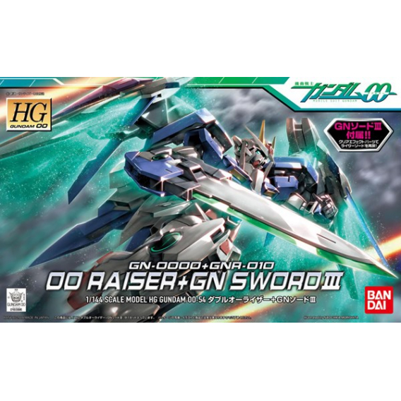 Obrázok pre HG 1/144 OO RAISER + GN SWORD III BL