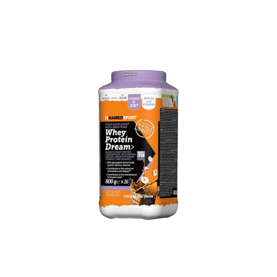 Obrázok pre Proteinový doplněk - NAMEDSPORT Whey Protein Dream / lískový oříšek