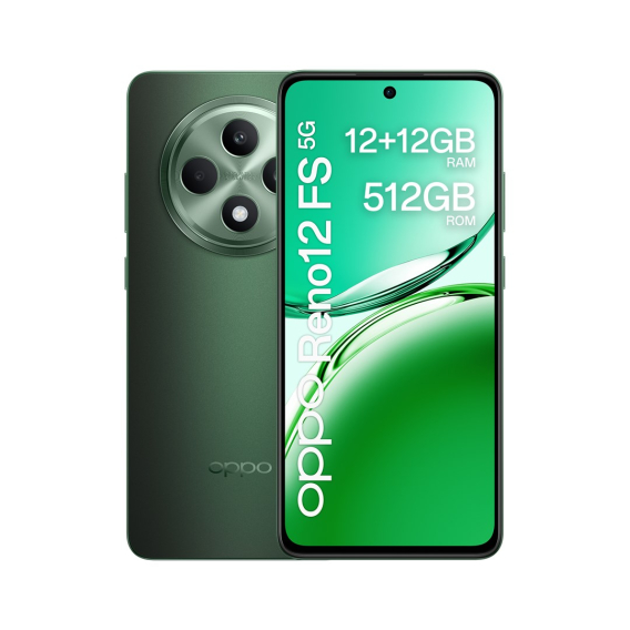 Obrázok pre OPPO Reno12 FS 5G 16,9 cm (6.67") Dual SIM Android 14 USB typu C 12 GB 512 GB 5000 mAh Zelená