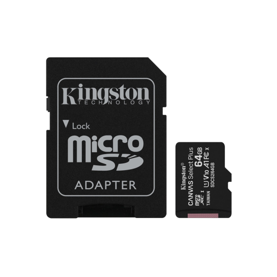 Obrázok pre Kingston Technology Canvas Select Plus 64 GB MicroSDXC UHS-I Třída 10