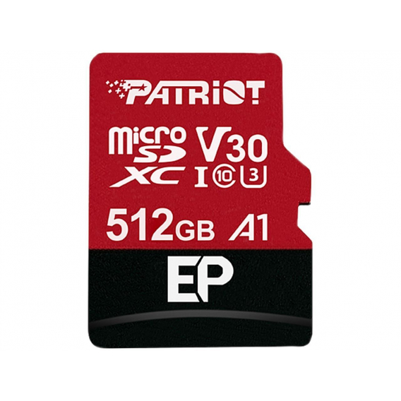 Obrázok pre Patriot Memory PEF512GEP31MCX flash paměť 512 GB MicroSDXC Class 10