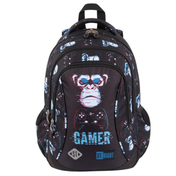 Obrázok pre 3-Compartment Backpack STRIGHT BP-26 Blue gamer