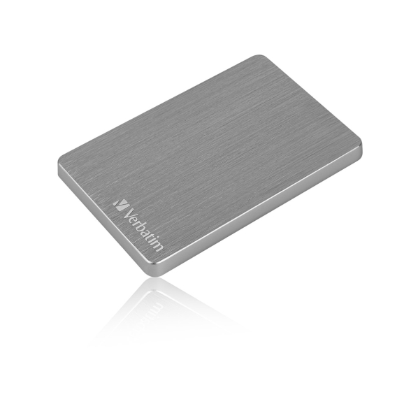 Obrázok pre Verbatim Store 'n' Go ALU Slim externí pevný disk 2 TB 2.5" USB typu C 3.2 Gen 1 (3.1 Gen 1) Šedá