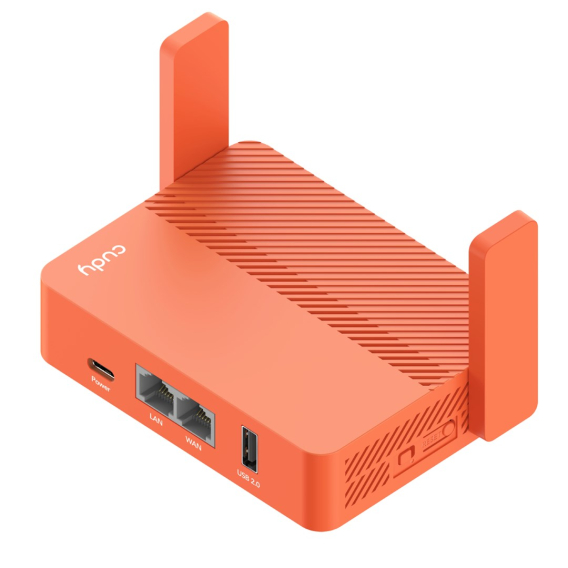 Obrázok pre Cudy AC1200 bezdrátový router Fast Ethernet Oranžová