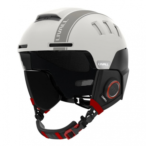 Obrázok pre Bluetooth Ski Helmet 54-58cm Intercom/SOS white