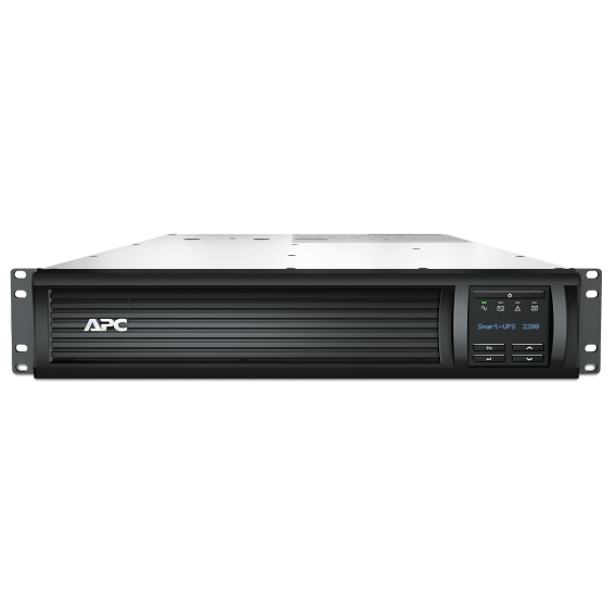 Obrázok pre APC Smart-UPS 2200VA LCD RM 2U 230V with SmartConnect zdroj nepřerušovaného napětí Line-interaktivní 2,2 kVA 1980 W 9 AC zásuvky / AC zásuvek