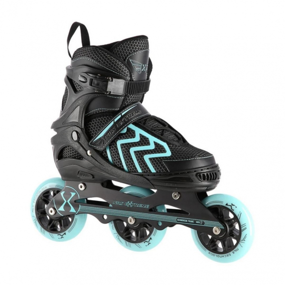 Obrázok pre INLINE BRUSLE NILS EXTREME NA19318 BLACK-TURQUOISE VEL. L (39-42)