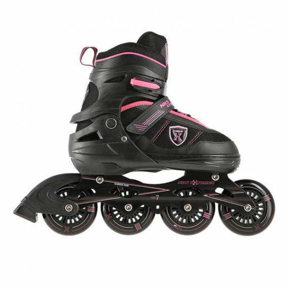 Obrázok pre INLINE BRUSLE NILS EXTREME NA19088 BLACK-PINK VEL. S (31-34)