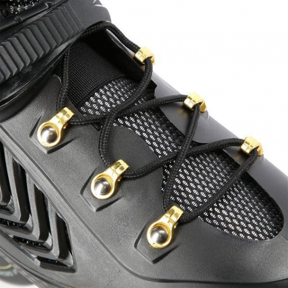 Obrázok pre SLALOMOVÉ BRUSLE NILS EXTREME NA20002 BLACK-GOLD VEL. 37