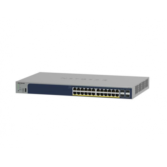 Obrázok pre NETGEAR GS752TPP Řízený L2/L3/L4 Gigabit Ethernet (10/100/1000) Podpora napájení po Ethernetu (PoE) Šedá