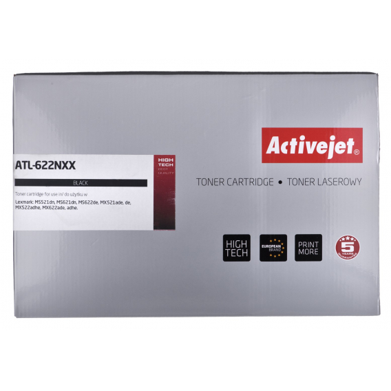 Obrázok pre Activejet ATL-622NXX Toner pro tiskárny Lexmark; Náhradní toner Lexmark řady 56; Supreme; 25000 stran; černý)