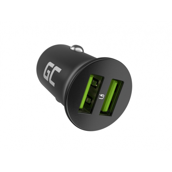 Obrázok pre Nabíječka do auta Green Cell GC PowerRide Nano36 36W 6A 2x USB-A