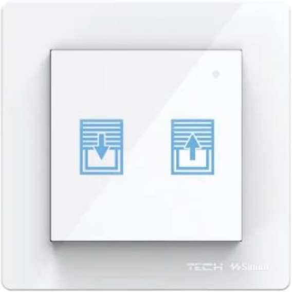 Obrázok pre Wired roller blind switch white FZ-02M Tech Controllers