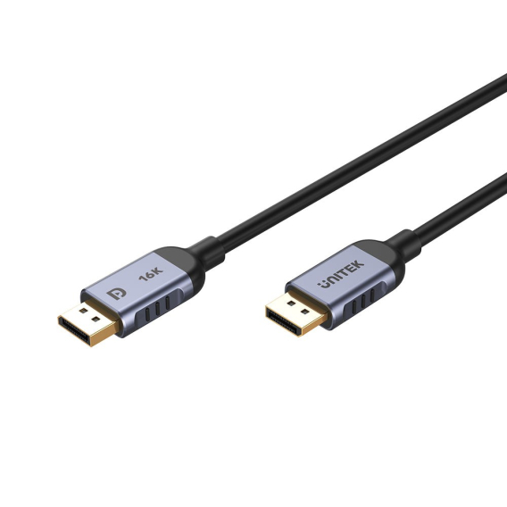 Obrázok pre UNITEK C1626GY01-1.5M DisplayPort kabel Černá, Šedá
