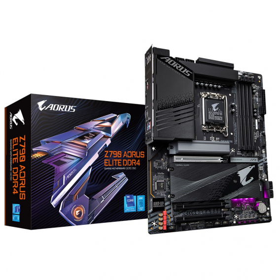 Obrázok pre Gigabyte Z790 AORUS ELITE DDR4 základní deska Intel Z790 Express LGA 1700 ATX