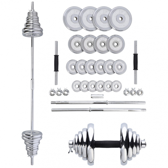 Obrázok pre ČINKY/BARBELLES HMS STC50 CHROMOVANÁ OCEL 50 KG