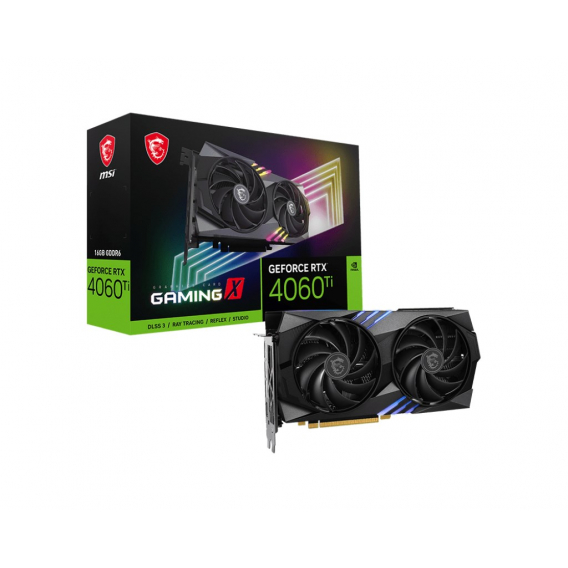 Obrázok pre MSI GAMING GEFORCE RTX 4060 TI X 16G grafická karta NVIDIA 16 GB GDDR6