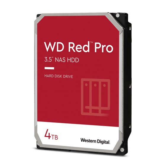 Obrázok pre Western Digital Red Pro vnitřní pevný disk 4 TB 7200 ot/min 256 MB 3.5" SATA