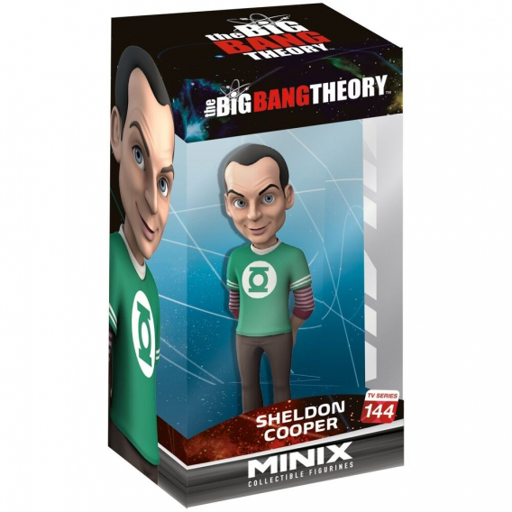 Obrázok pre Teorie velkého vzestupu Sheldon Cooper Minix figurka 12cm