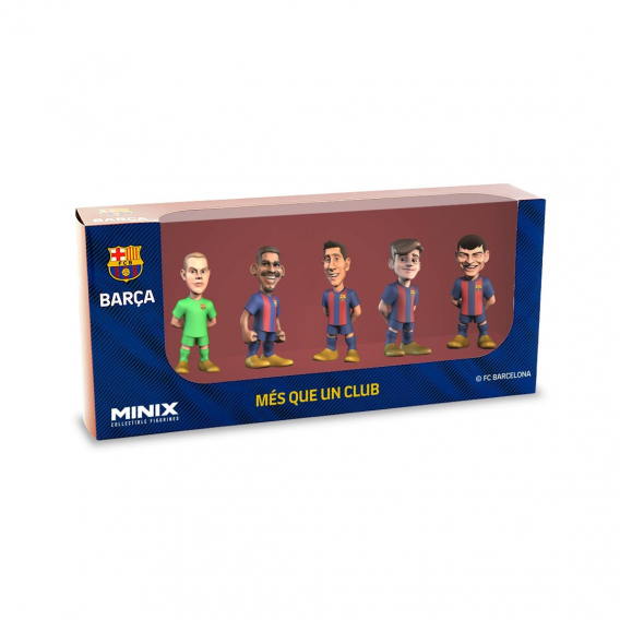 Obrázok pre MINIX 5-PACK 7 CM - FC BARCELONA