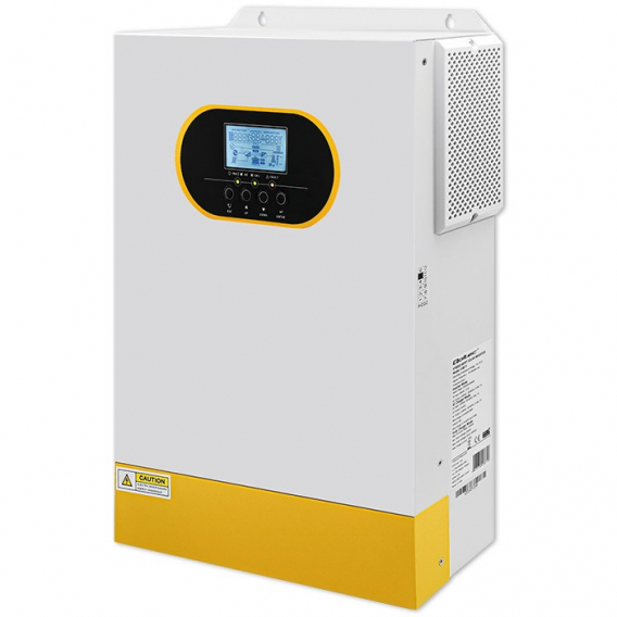 Obrázok pre Qoltec 53868 Hybridní solární invertor mimo síť 6.2kVA | 6.2kW | 120A | MPPT | LCD | BMS | Sinus