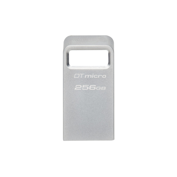 Obrázok pre Kingston Technology DataTraveler Micro USB paměť 256 GB USB Typ-A 3.2 Gen 1 (3.1 Gen 1) Stříbrná