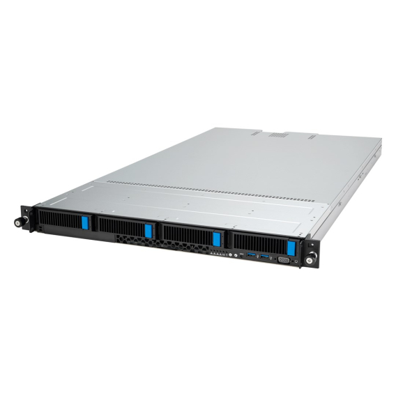 Obrázok pre ASUS RS500A-E12-RS4U Socket SP5 Rack (1U) Černá, Stříbrná