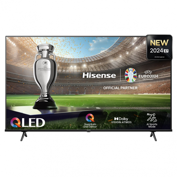 Obrázok pre Hisense 65E7NQ televizor 165,1 cm (65") 4K Ultra HD Smart TV Wi-Fi Černá 350 cd/m²