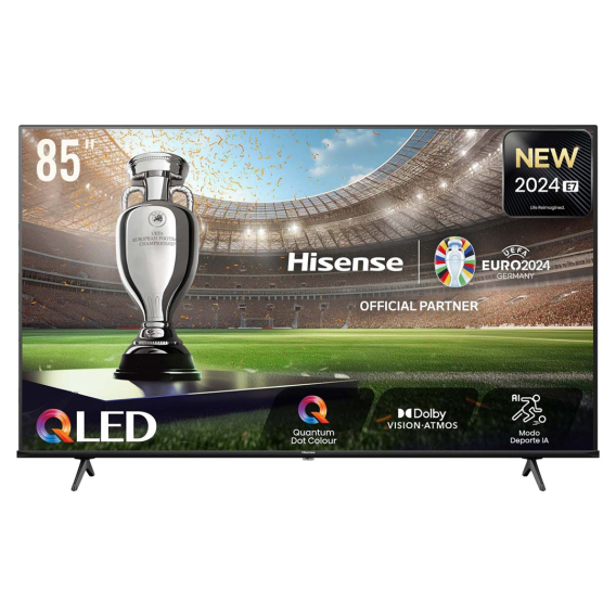 Obrázok pre Hisense 85E7NQ televizor 2,16 m (85") 4K Ultra HD Smart TV Wi-Fi Černá 400 cd/m²