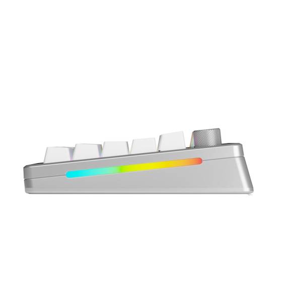 Obrázok pre Glorious Gaming GMMK 3 PRO 75% Prebuilt klávesnice Hraní USB + RF Wireless + Bluetooth QWERTY Americká angličtina Stříbrná