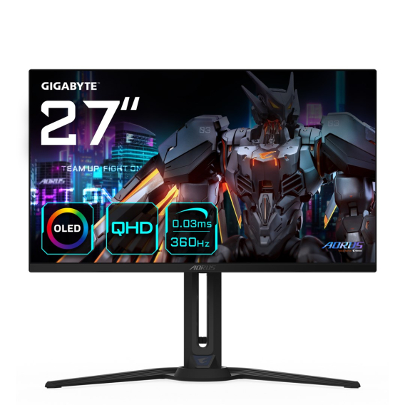 Obrázok pre GIGABYTE FO27Q3 počítačový monitor 68,6 cm (27") 2560 x 1440 px Quad HD OLED Černá