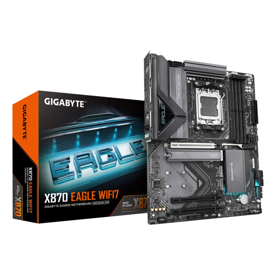 Obrázok pre GIGABYTE X870 EAGLE WIFI7 základní deska AMD X870 Zásuvka AM5 ATX