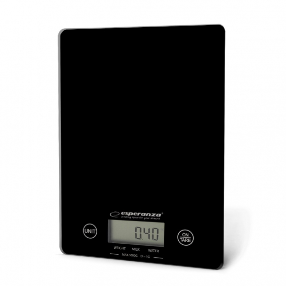 Obrázok pre Esperanza EKS002K Elektronická kuchyňská váha Černý stolní obdélník