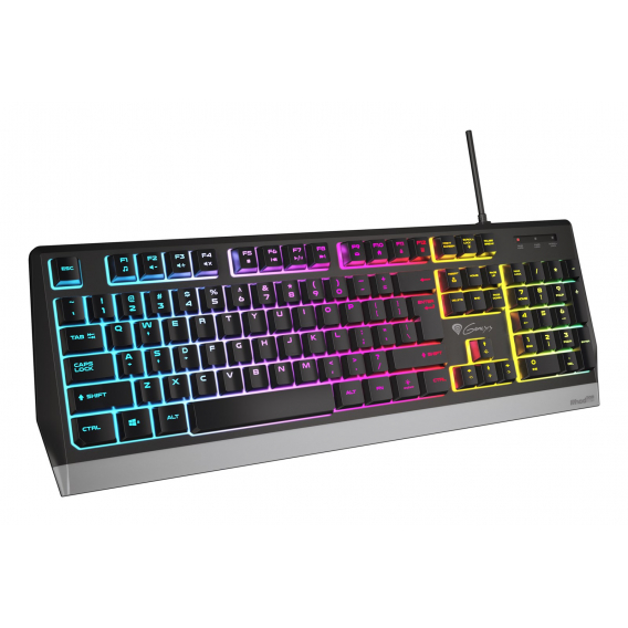 Obrázok pre GENESIS Rhod 300 RGB klávesnice Hraní USB QWERTY Anglický Černá