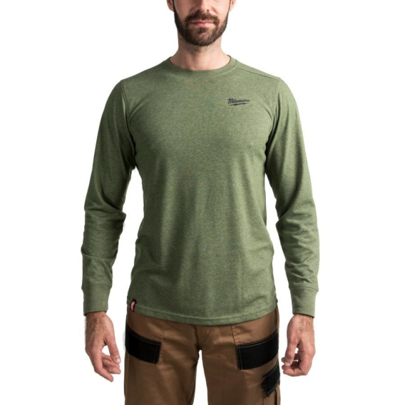 Obrázok pre MILWAUKEE LONG SLEEVE T-SHIRT - GREEN HTLSGN-XL