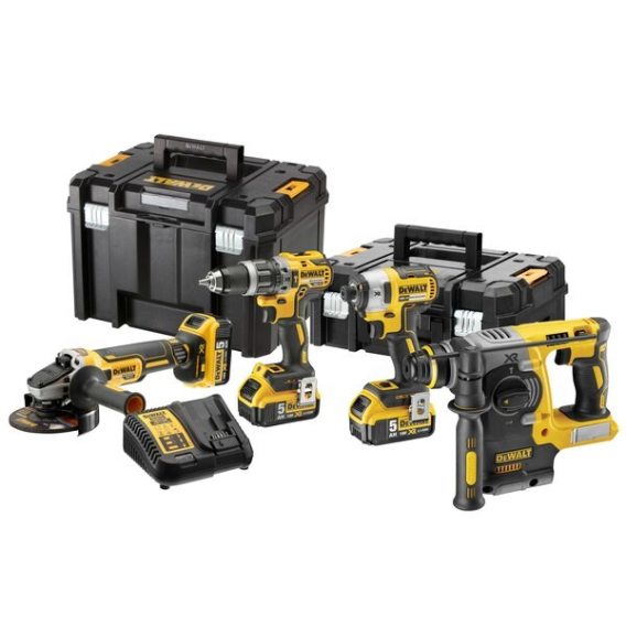 Obrázok pre DeWALT DCK422P3T-QW Sada elektrickému nářadí Baterie