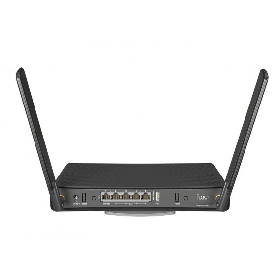 Obrázok pre Mikrotik hAP ac³ bezdrátový router Gigabit Ethernet Dvoupásmový (2,4 GHz / 5 GHz) Černá