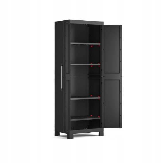 Obrázok pre KETER DETROIT WARDROBE 62x182x45cm SPLIT SHELVES IT New