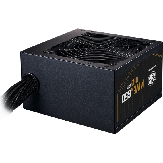 Obrázok pre Cooler Master MWE Bronze 650 V3 230V napájecí zdroj 650 W 24-pin ATX ATX Černá