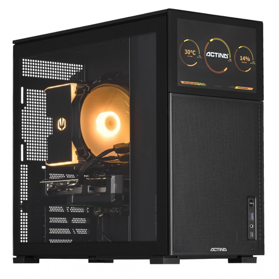 Obrázok pre Actina 5901443390435 PC AMD Ryzen™ 5 7600 32 GB DDR5-SDRAM 1 TB SSD NVIDIA GeForce RTX 4070 SUPER Midi Tower Černá