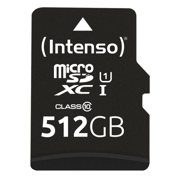 Obrázok pre Intenso microSD Karte UHS-I Premium 512 GB Třída 10