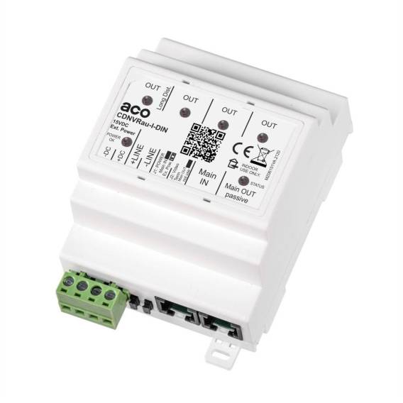 Obrázok pre ACO CDNVRau-I-DIN Intelligent Active Video Splitter for P-System on DIN Rail