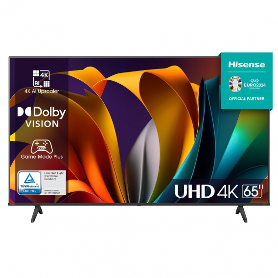 Obrázok pre Hisense 65A6N televizor 165,1 cm (65") 4K Ultra HD Smart TV Wi-Fi Černá 300 cd/m²