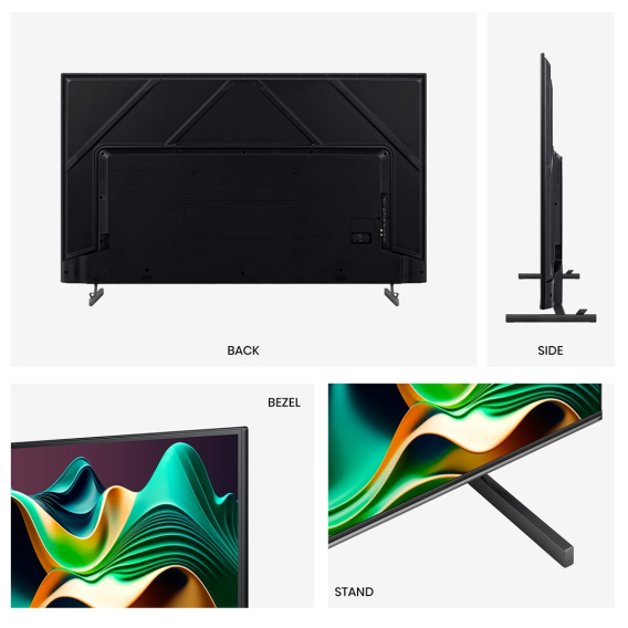 Obrázok pre Hisense 65U6NQ televizor 165,1 cm (65") 4K Ultra HD Smart TV Wi-Fi Šedá 600 cd/m²