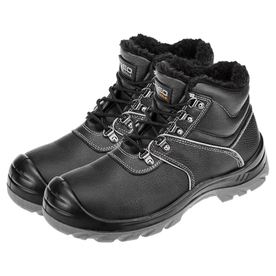 Obrázok pre Work ankle boots insulated S3 SRC, steel toe cap and penetration-resistant insert, size 45