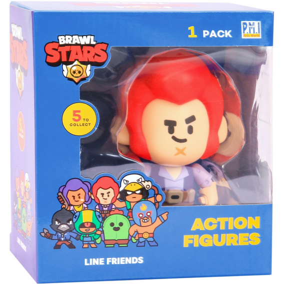 Obrázok pre BRAWL STARS S1 ACTION FIGURES 11cm - COLT