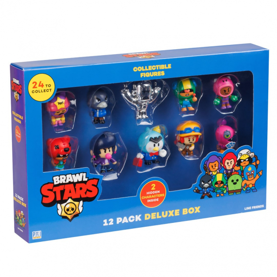 Obrázok pre BRAWL STARS S1 FIGURES - 12 PACK DELUXE BOX VER.B