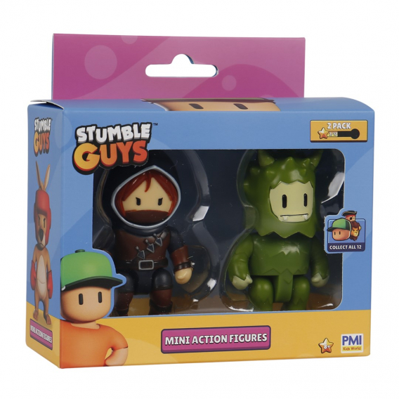 Obrázok pre STUMBLE GUYS S2 MINI ACTION FIGURES - 2 PACK VER.A