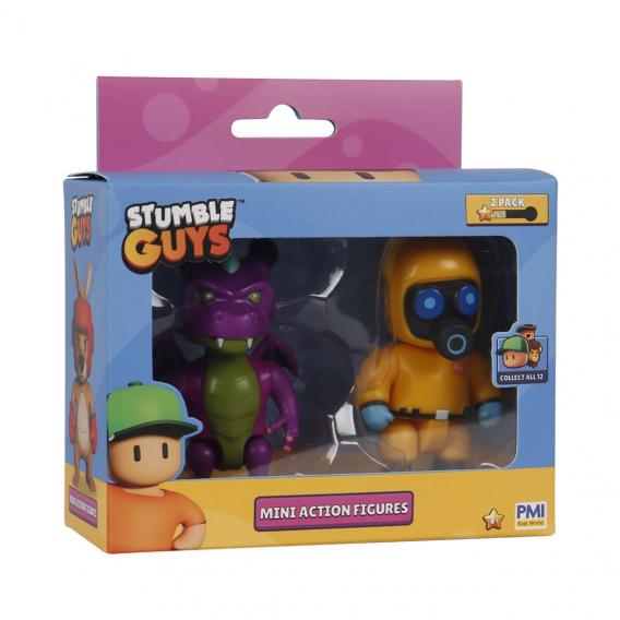 Obrázok pre STUMBLE GUYS S2 MINI ACTION FIGURES - 2 PACK VER.C