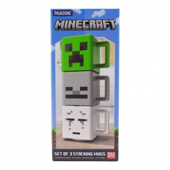 Obrázok pre PP MINECRAFT STACKING MUGS